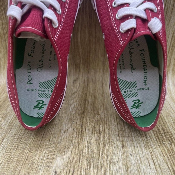 P.F. Flyers Red and White Athletic Shoes - Picture 5 of 9